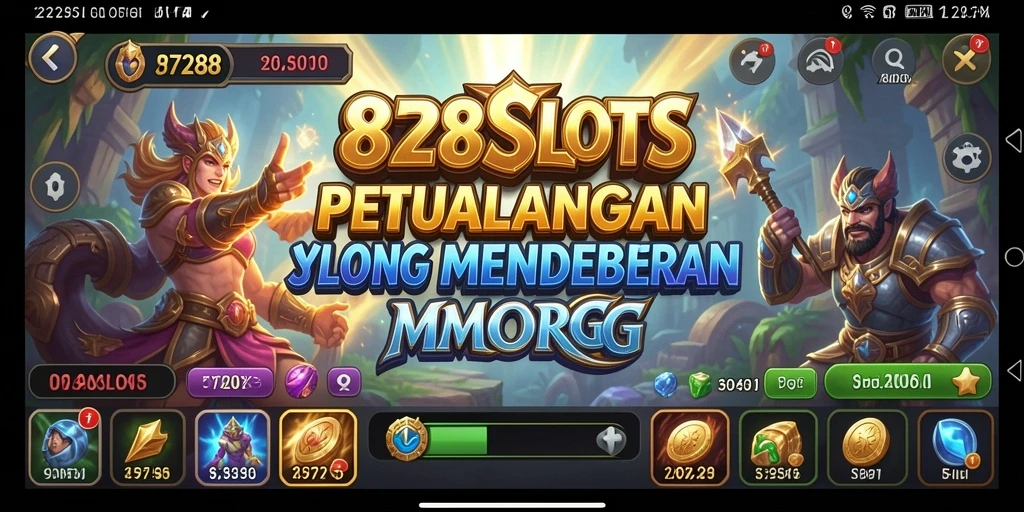 Gameplay mendebarkan slot MMORPG 8728SLOTS dengan interaksi sosial.