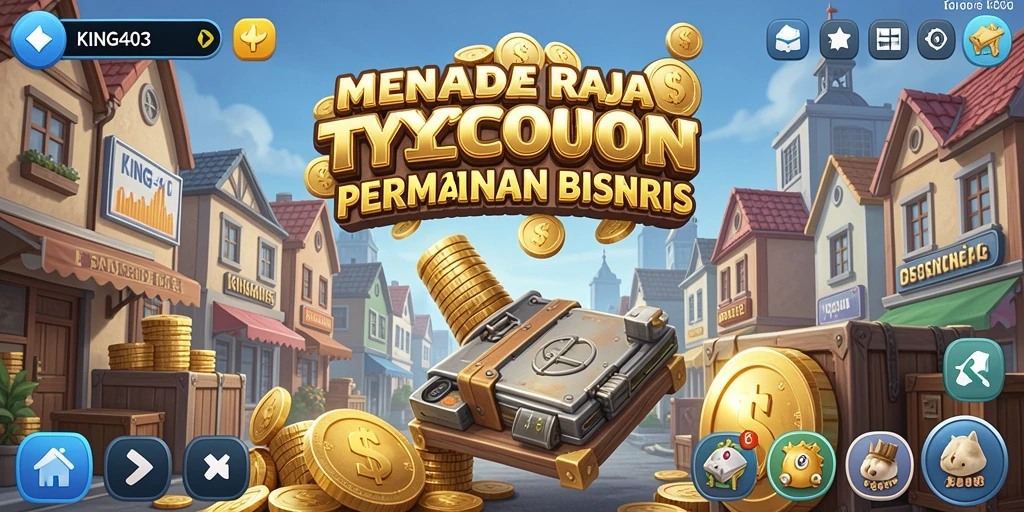 Tampilan gameplay Tycoon yang menarik dan penuh strategi.