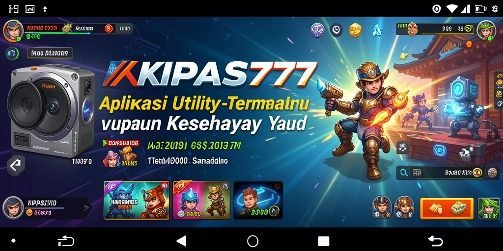 Tampilan antarmuka KIPAS777 yang intuitif dan mudah digunakan.