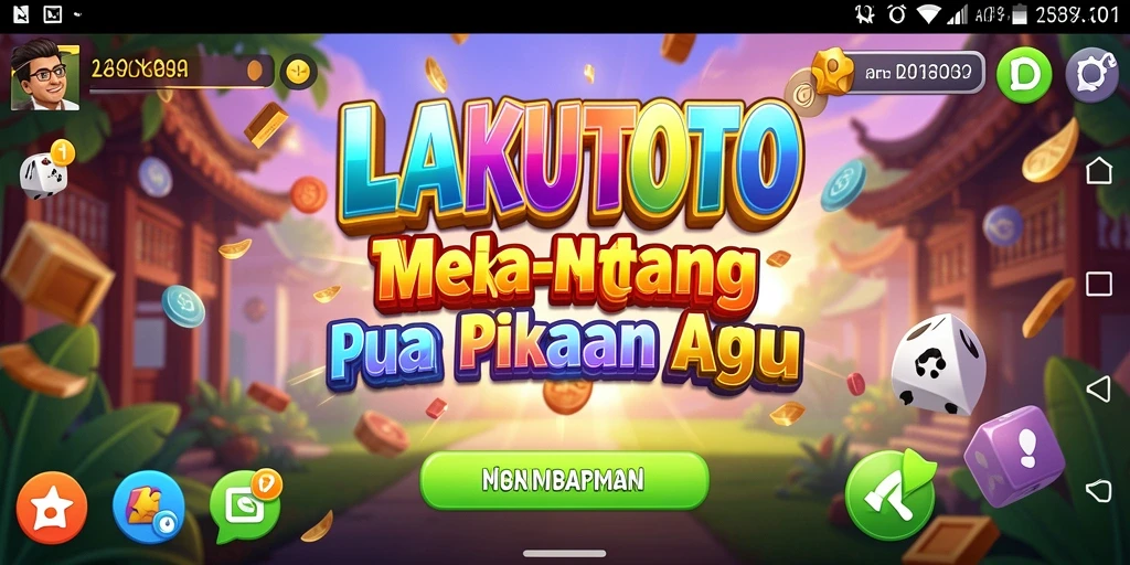 Tampilan gameplay seru dari LAKUTOTO yang menantang pikiran.