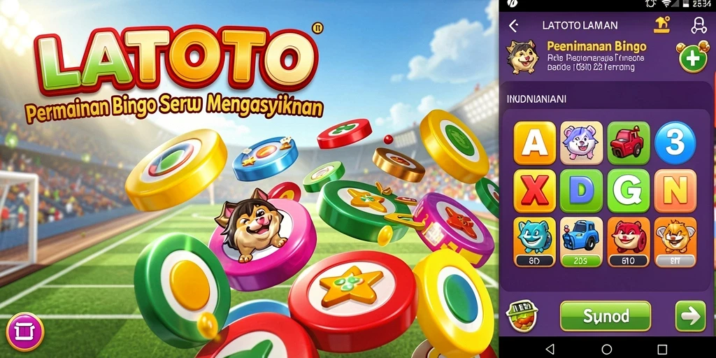 Tangkapan layar permainan Bingo LATOTO yang menarik dan seru.