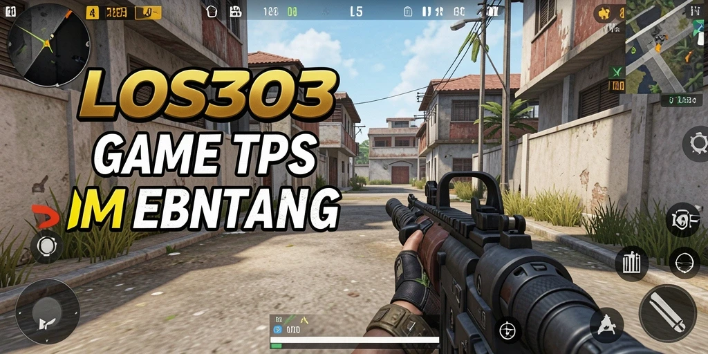 Tampilan aksi seru dalam gameplay TPS LOS303 yang menampilkan tembak-menembak.