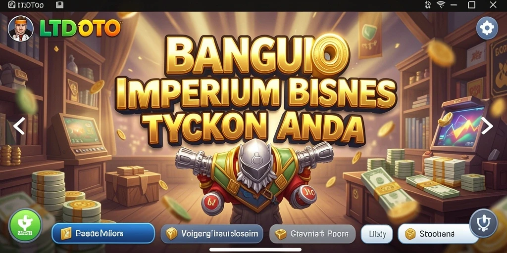Tampilan gameplay LTDTOTO dengan berbagai pilihan bisnis yang menarik.