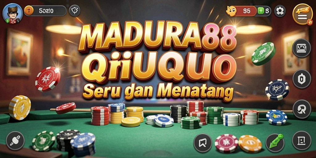 Screenshot gameplay MADURA88 dengan suasana kompetisi QiuQiu.