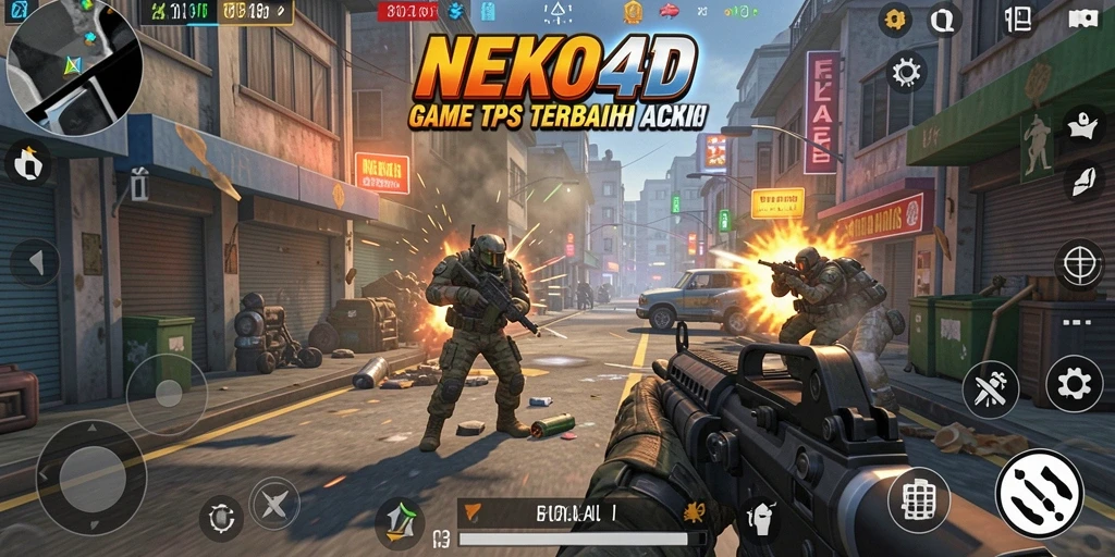 Tangkapan layar menunjukkan aksi mendebarkan dalam NEKO4D.