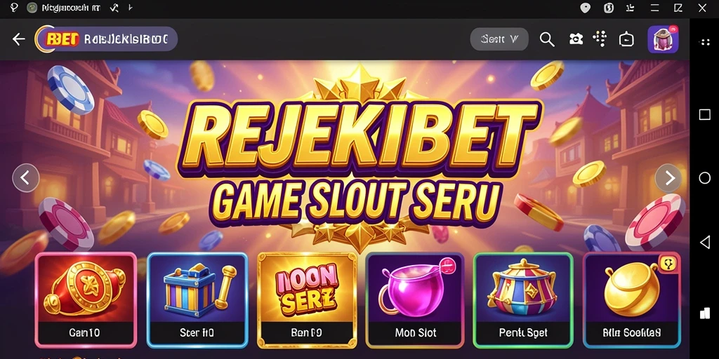 Tampilan gameplay yang menarik dari REJEKIBET Slot.